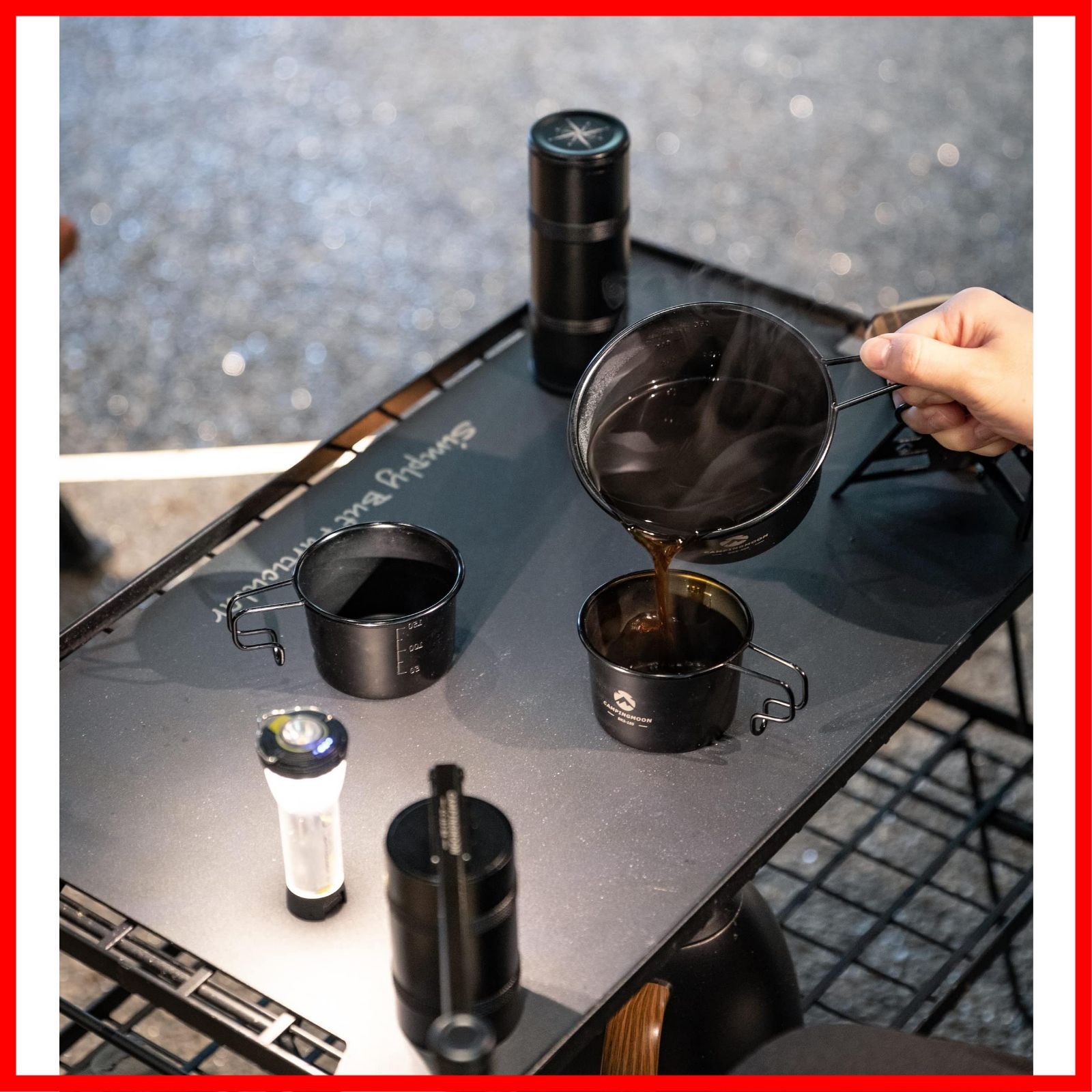 マグカップ ブラック S 黒 ソロマグ 4点セット コーヒー 160ml キャンプ SOLO MOON MUG キャンピングムーン CAMPING BKS-180-4P WWW_OPDRERGINERDOGAN_COM