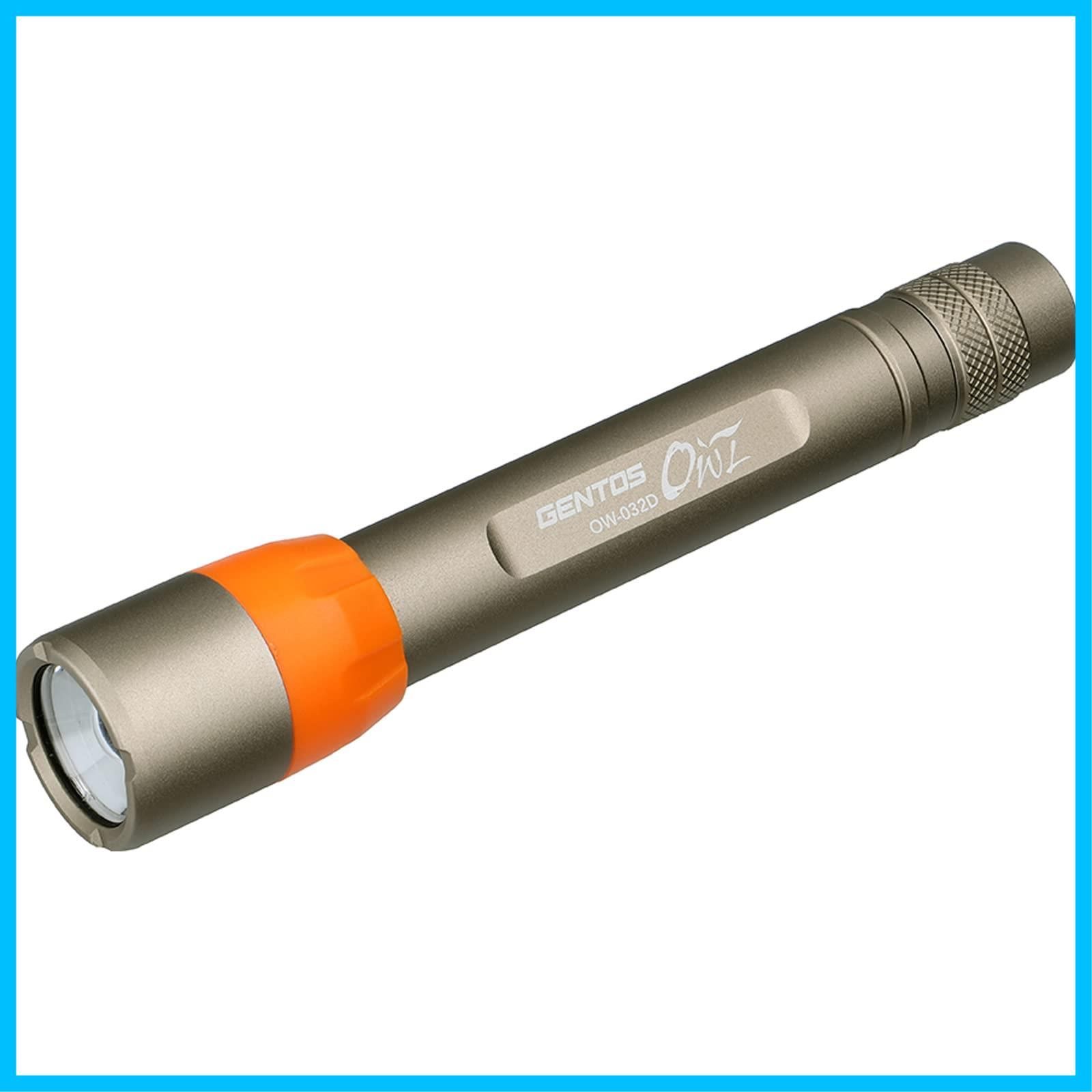 LED 懐中電灯 明るさ 370 550ルーメン GENTOS ジェントス 単3電池 アウル OW-032 D OW-033