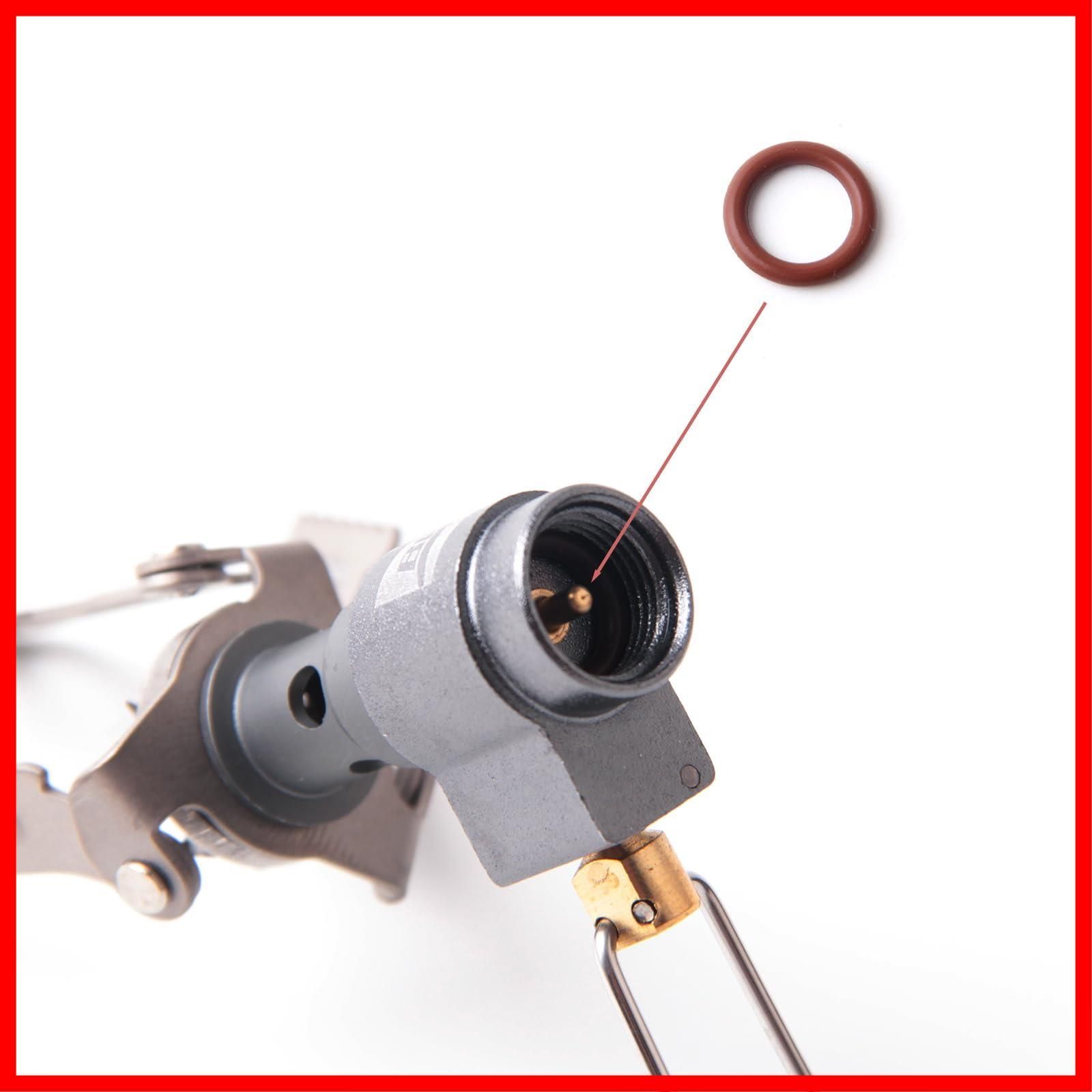 BRSストーブ用シーリングリング3000Tストーブ超軽量バックパッキングストーブチタンキャンプストーブ25g 10個Oリング