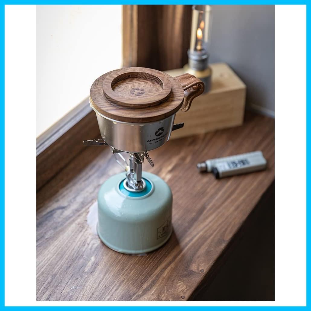 在庫 φ12cm 2点 ウッドコースター 無垢材 ウォールナット S-MG-2P 蓋 リッド シェラカップ MOON キャンピングムーン CAMPING