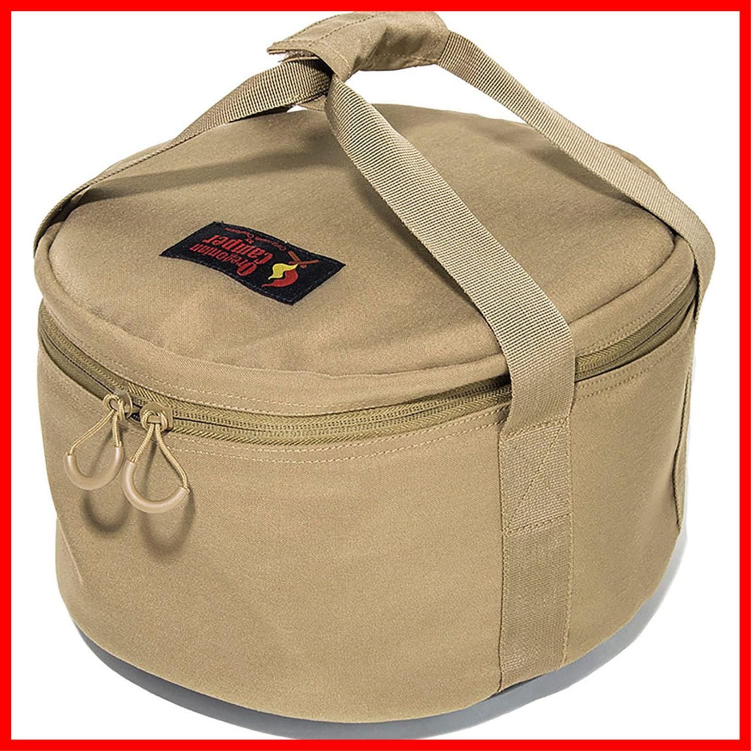 ダッチオーヴンケースR ダッチオーブンケース ウルフブラウン Camper Oregonian