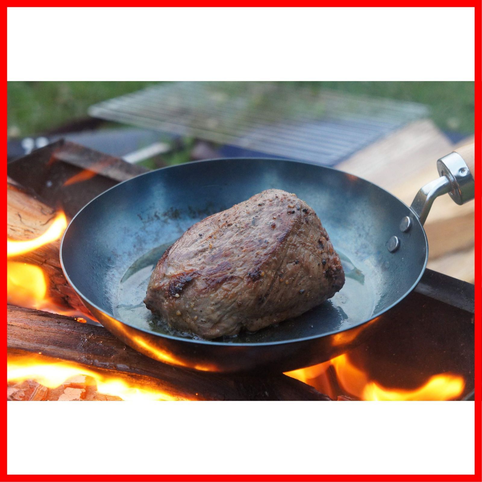 シーズニング不要