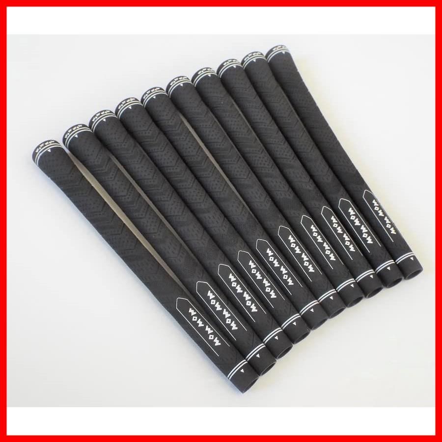 高品質 競技者対応 BK バックラインなし 60R 高耐久 ゴルフグリップ MCラバー WOWWOW 賢人の選択