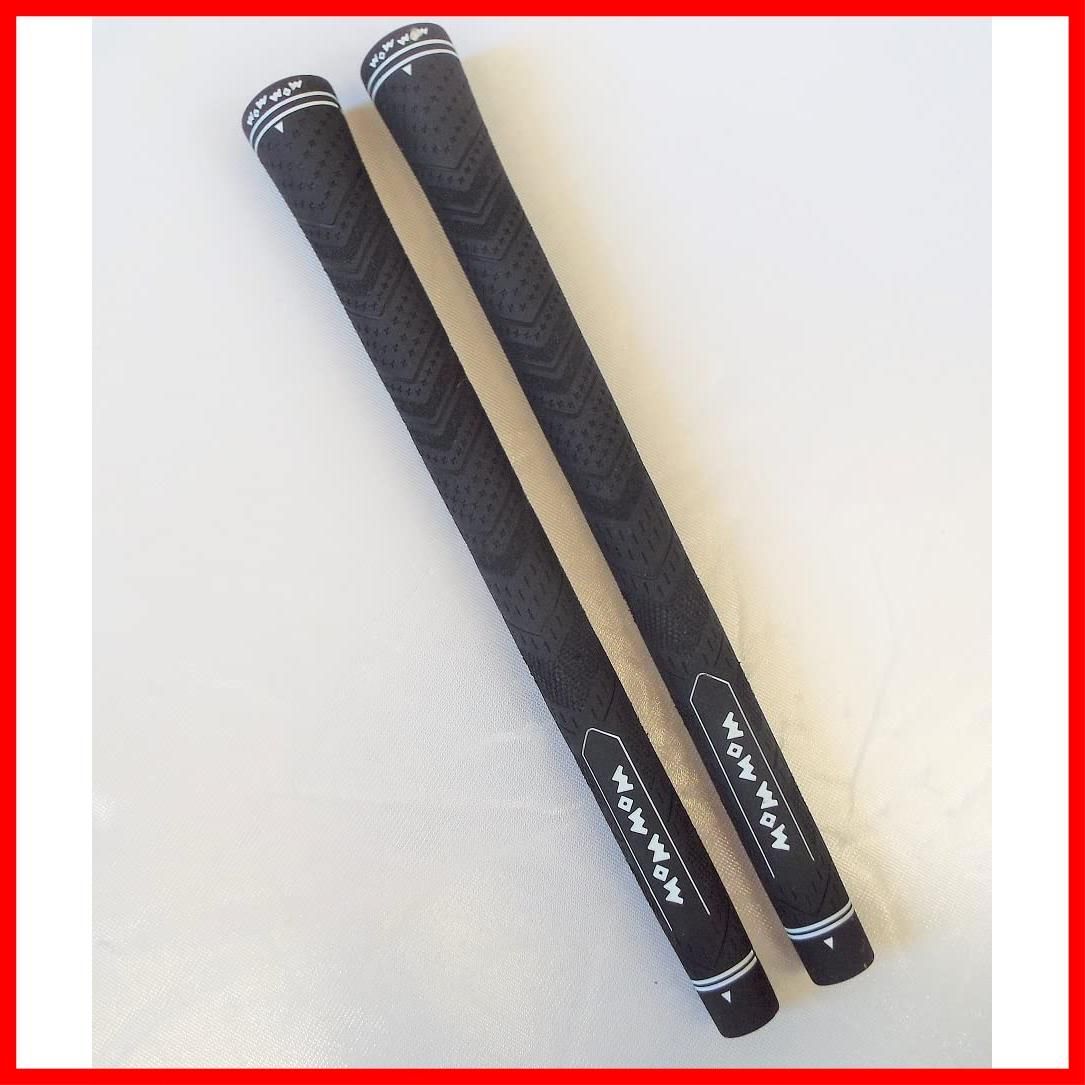 高品質 競技者対応 BK バックラインなし 60R 高耐久 ゴルフグリップ MCラバー WOWWOW 賢人の選択