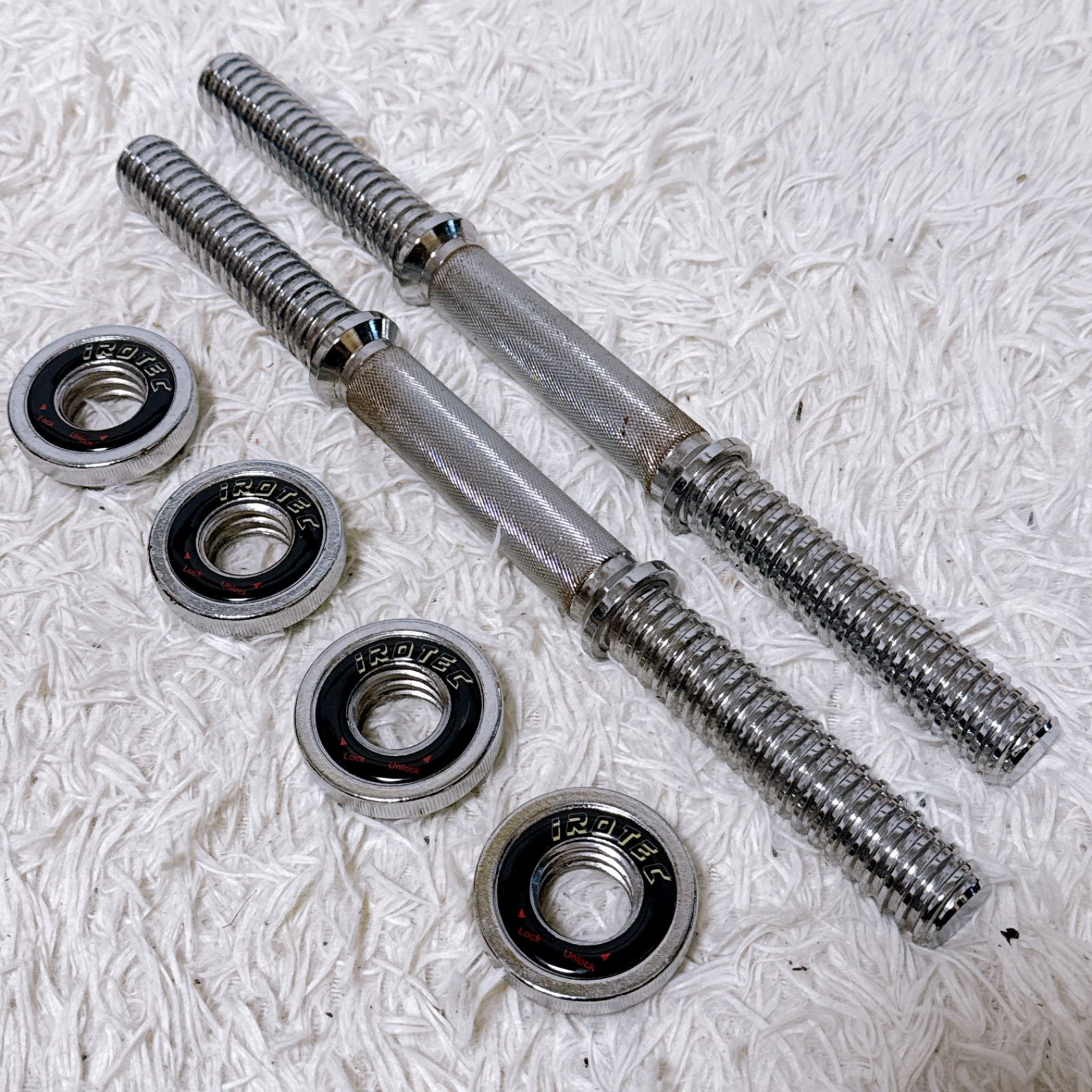 iROTEC アイロテック ダンベルシャフト スクリューシャフト 40cm 口径