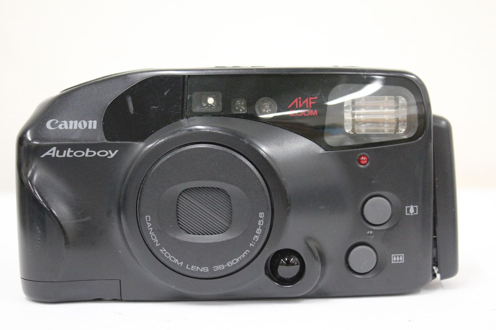 返品保証 キャノン Canon Autoboy ブラック 38-60mm F3.8-5.6 コンパクトカメラ e3811