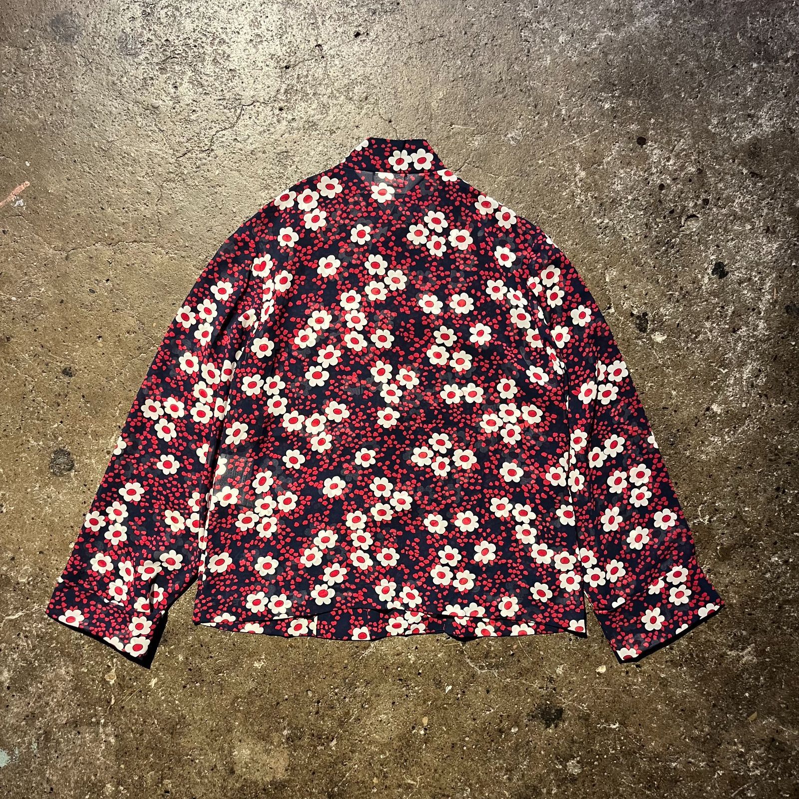 COMME des GARCONS COMME des GARCONS 22ss 花柄チャイナジャケット