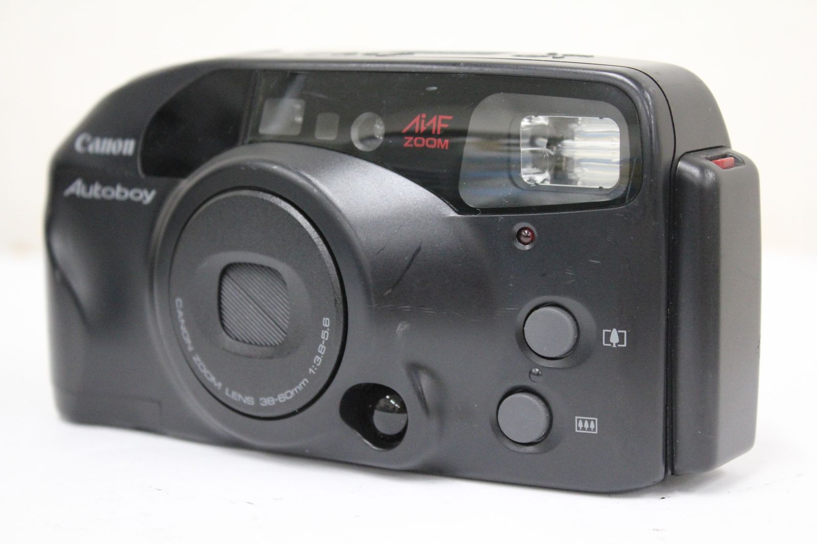 返品保証 キャノン Canon Autoboy ブラック 38-60mm F3.8-5.6 コンパクトカメラ e3812