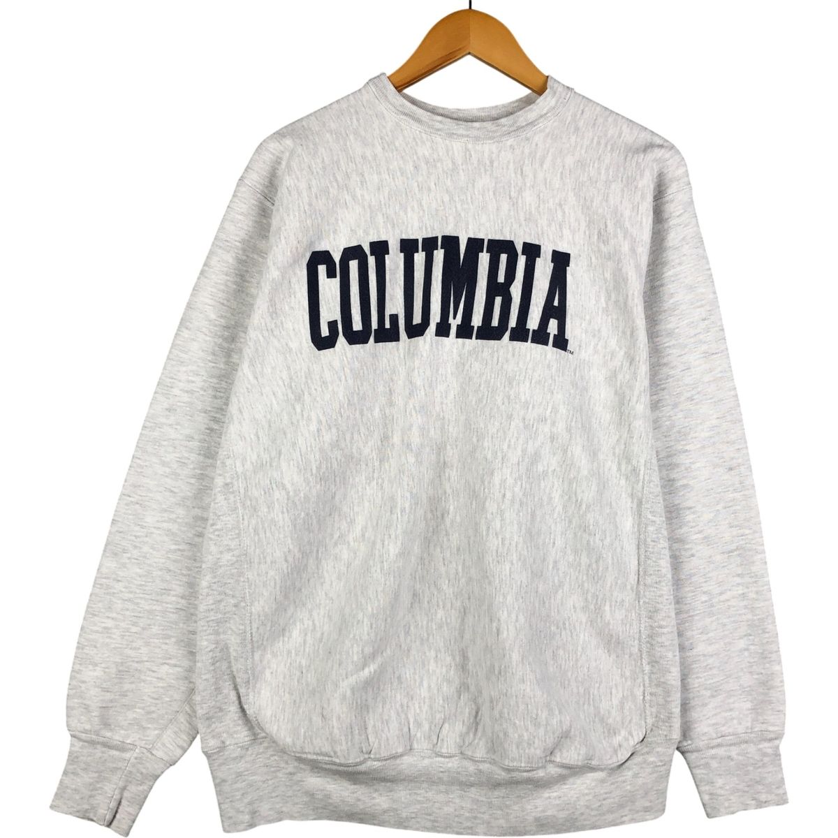 古着 90年代 MV SPORT PRO WEAVE COLUMBIA コロンビア大学 カレッジスウェットシャツ トレーナー USA製 メンズL相当/eaa582475