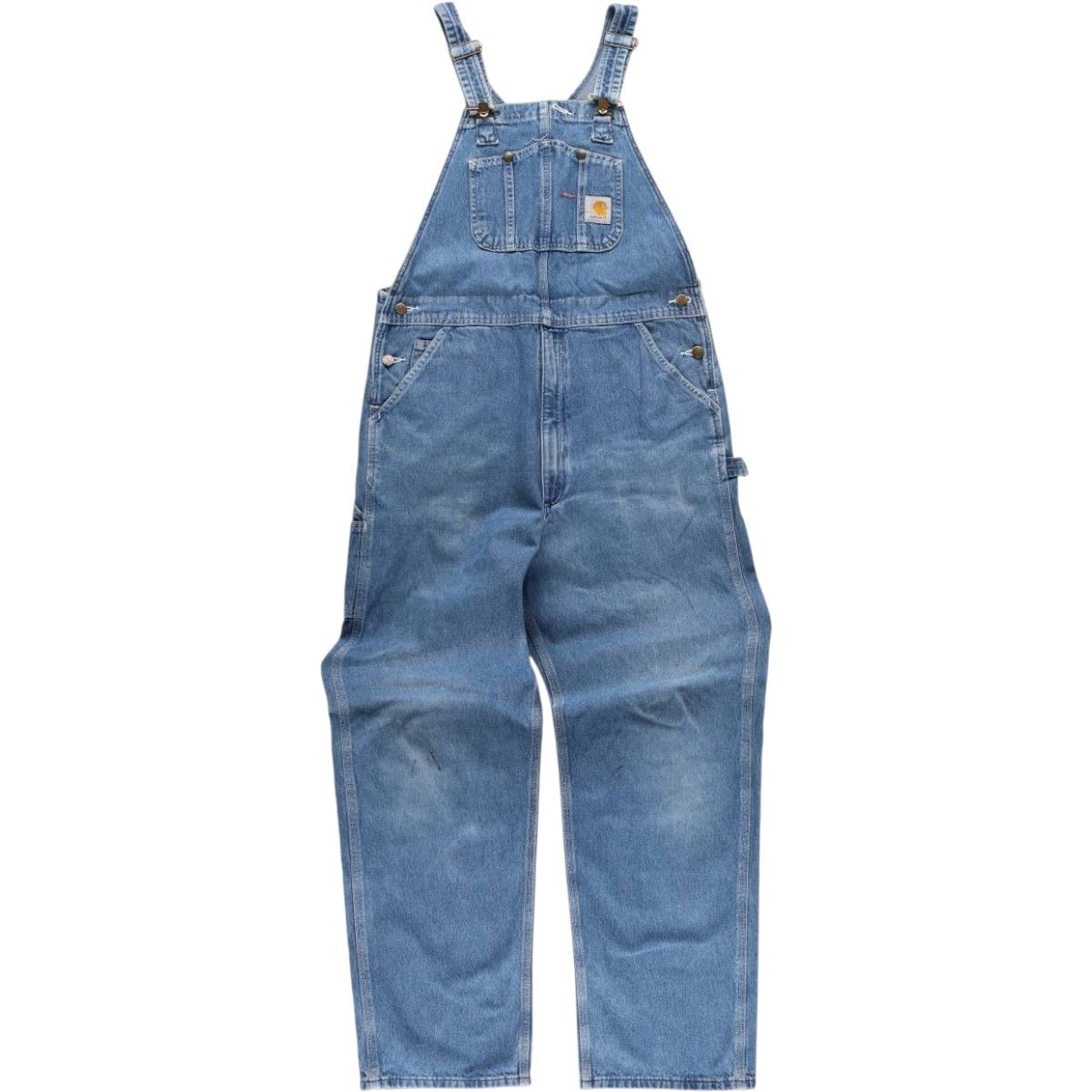 古着 カーハート Carhartt デニムオーバーオール メンズw37相当 eaa593393