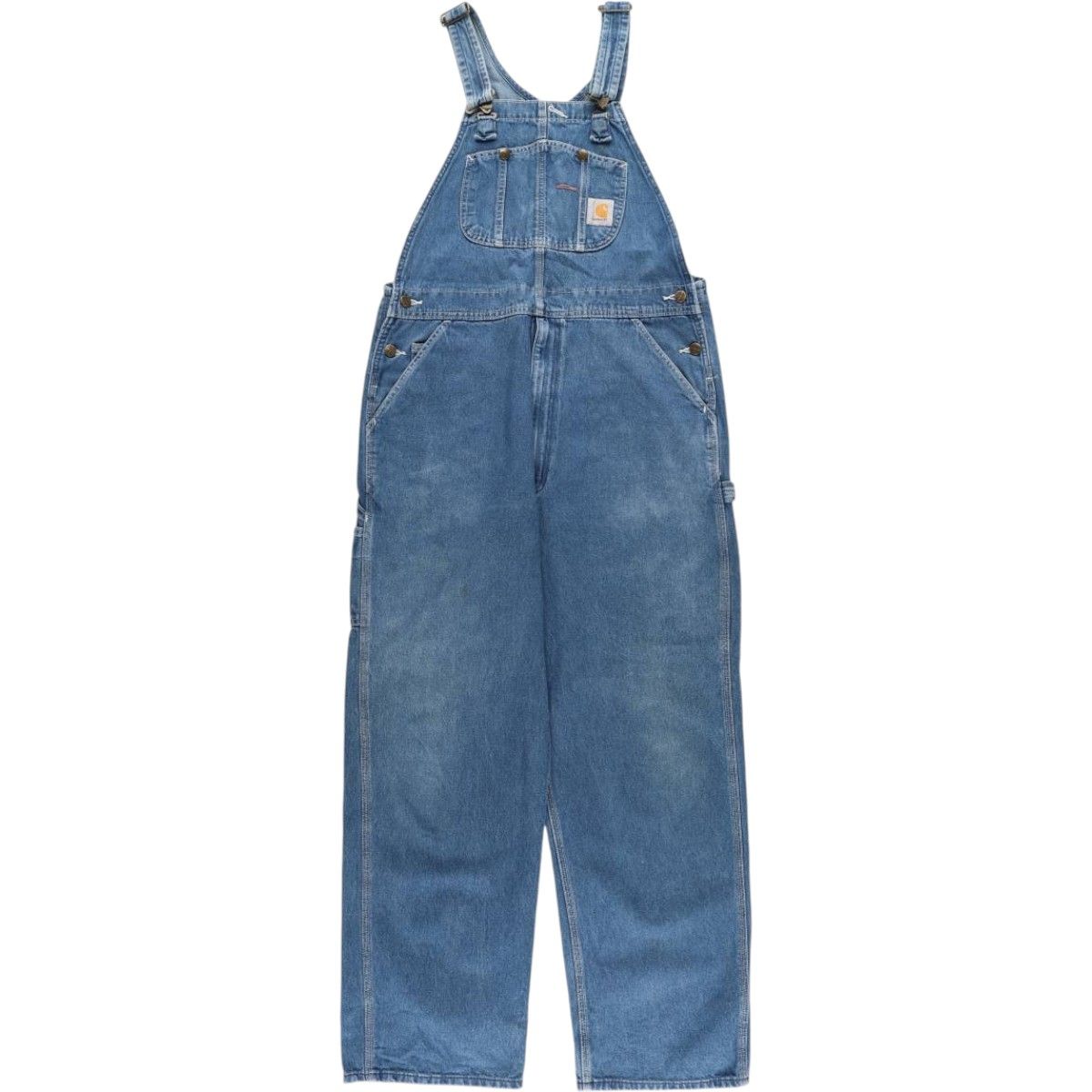 古着 カーハート Carhartt デニムオーバーオール メンズw38相当 eaa593395