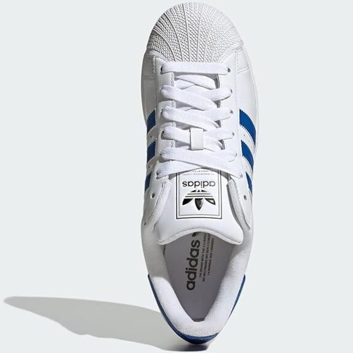  アディダス スーパースターII II クラウドホワイト ブルー コアブラック JQ 4729 26.0 cm その他 陸上競技