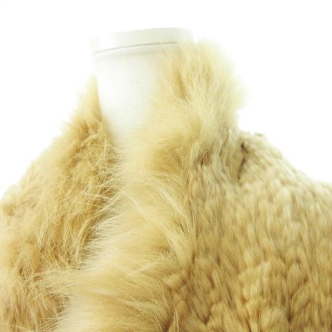 エポカ EPOCA ファーショール ストール ブルーフォックス ラビット