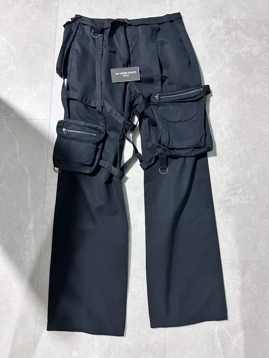 RAF SIMONS ラフ シモンズ Blue Archive ブルーアーカイブ ブルアカ REDUX カーゴ パンツ 48