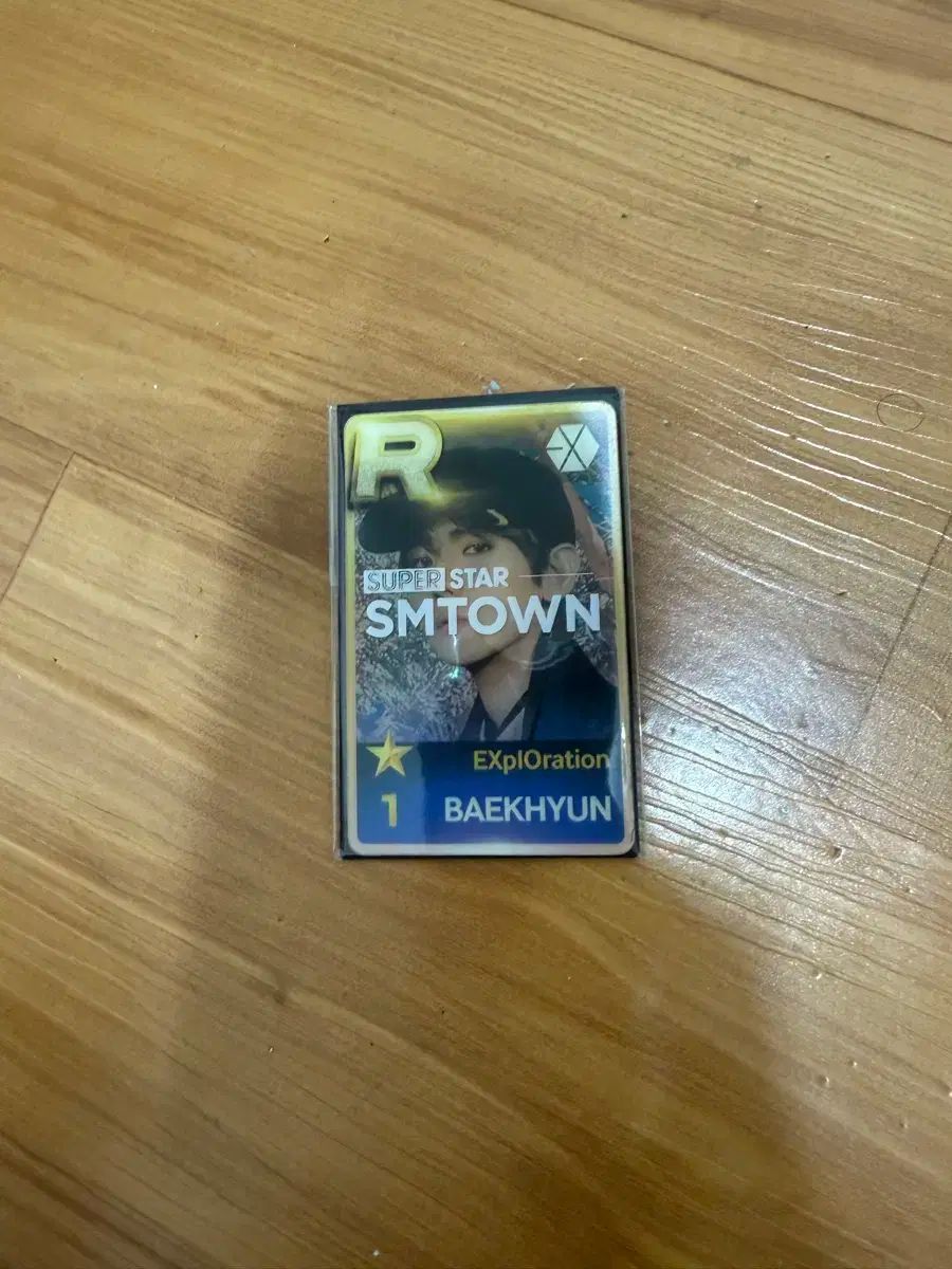 EXO ベクヒョン BAEKHYUN エクスプロレーション X plOration SuperStar SMTOWN トレカ