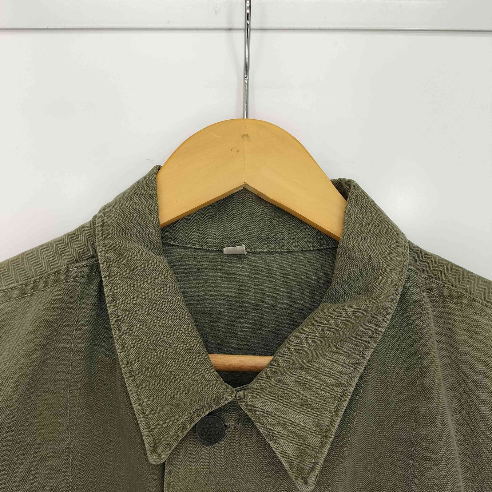 卸売 ユーエスアーミー U.S. ARMY 40s M-43 HBT Jacket 13スター ヘリンボーンツイル ジャケット メンズ US：42  40s US ARMY M-43 HBTジャケット 13スター/ヘリンボーン 40s 米