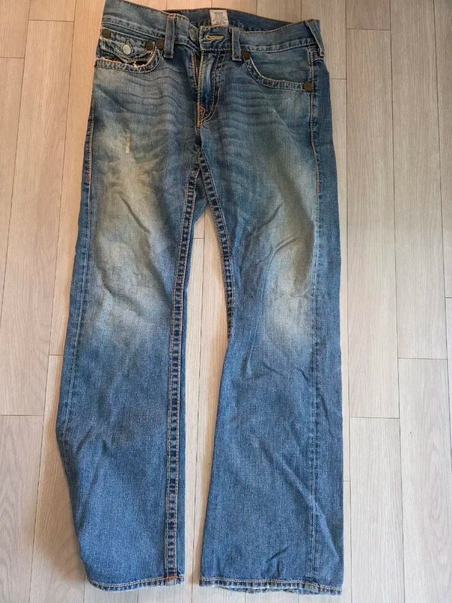 トゥルーレリジョン レインボー ジョイ 34 デニム