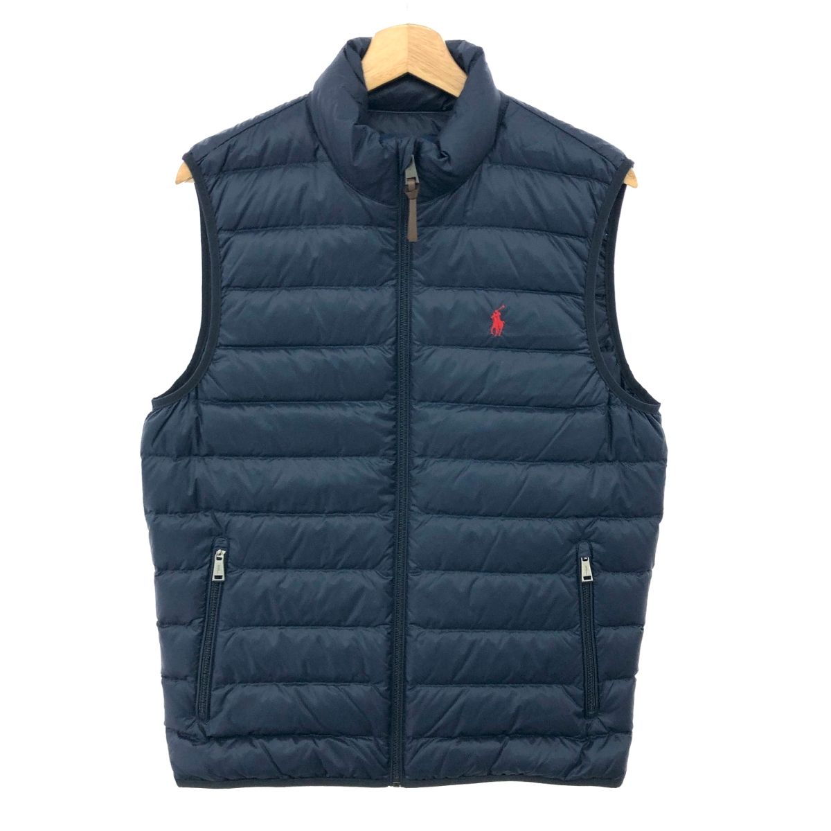 新品 POLOラルフローレン ダウンベスト ネイビー SPOLO RALPH LAUREN 