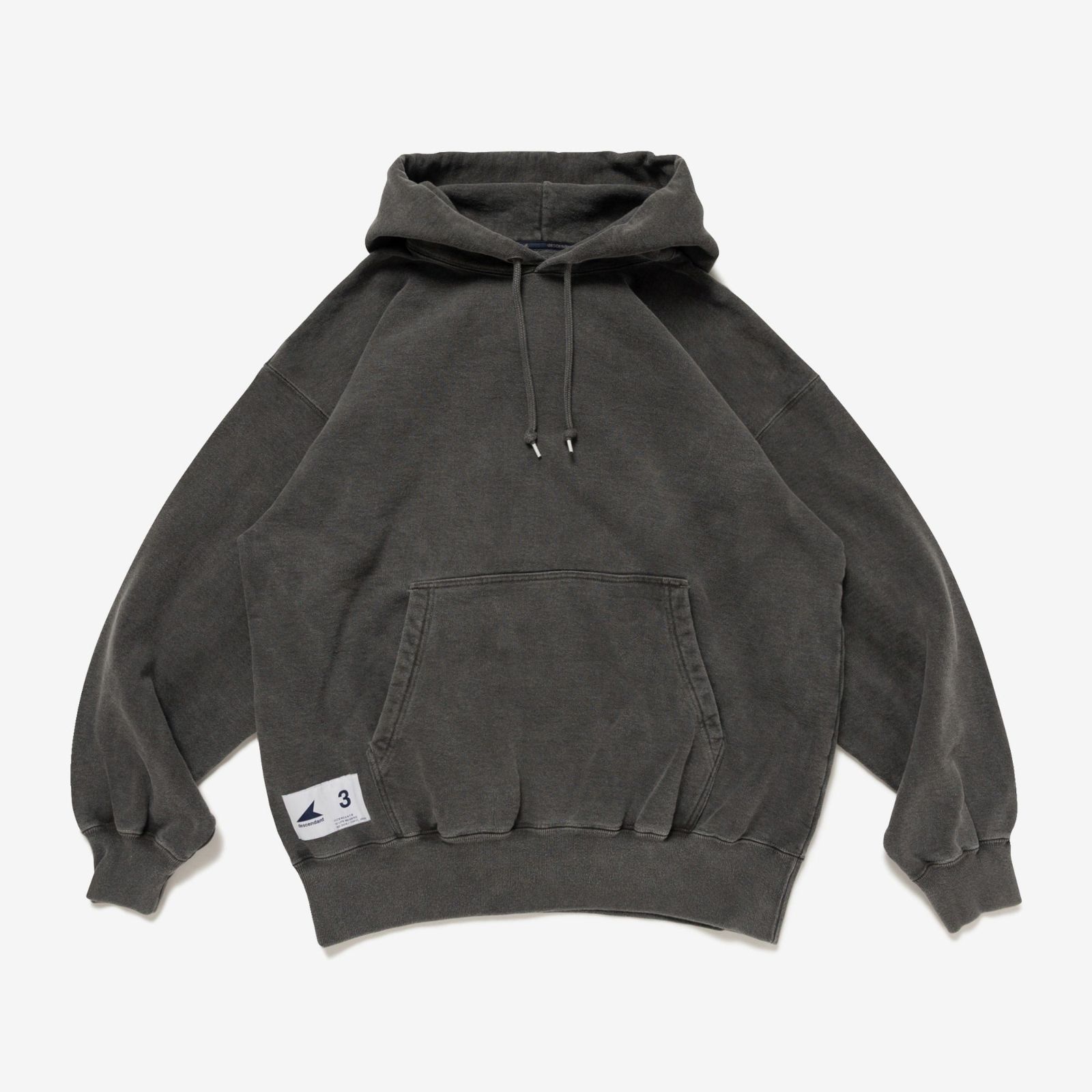 DESCENDANT CACHALOT HOODY PIGMENT DYE パーカー 252ATDS-CSM02