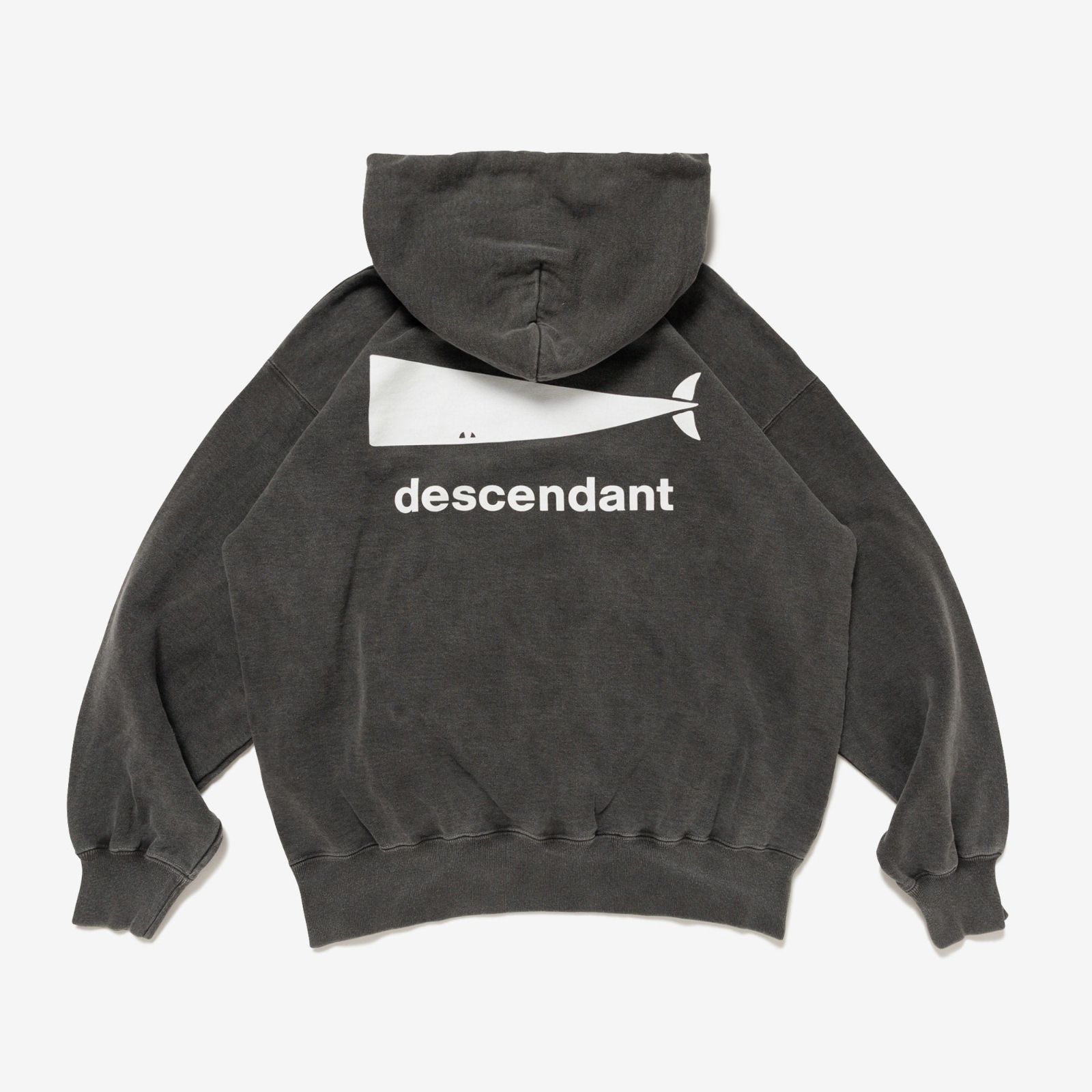 DESCENDANT CACHALOT HOODY PIGMENT DYE パーカー 252ATDS-CSM02 