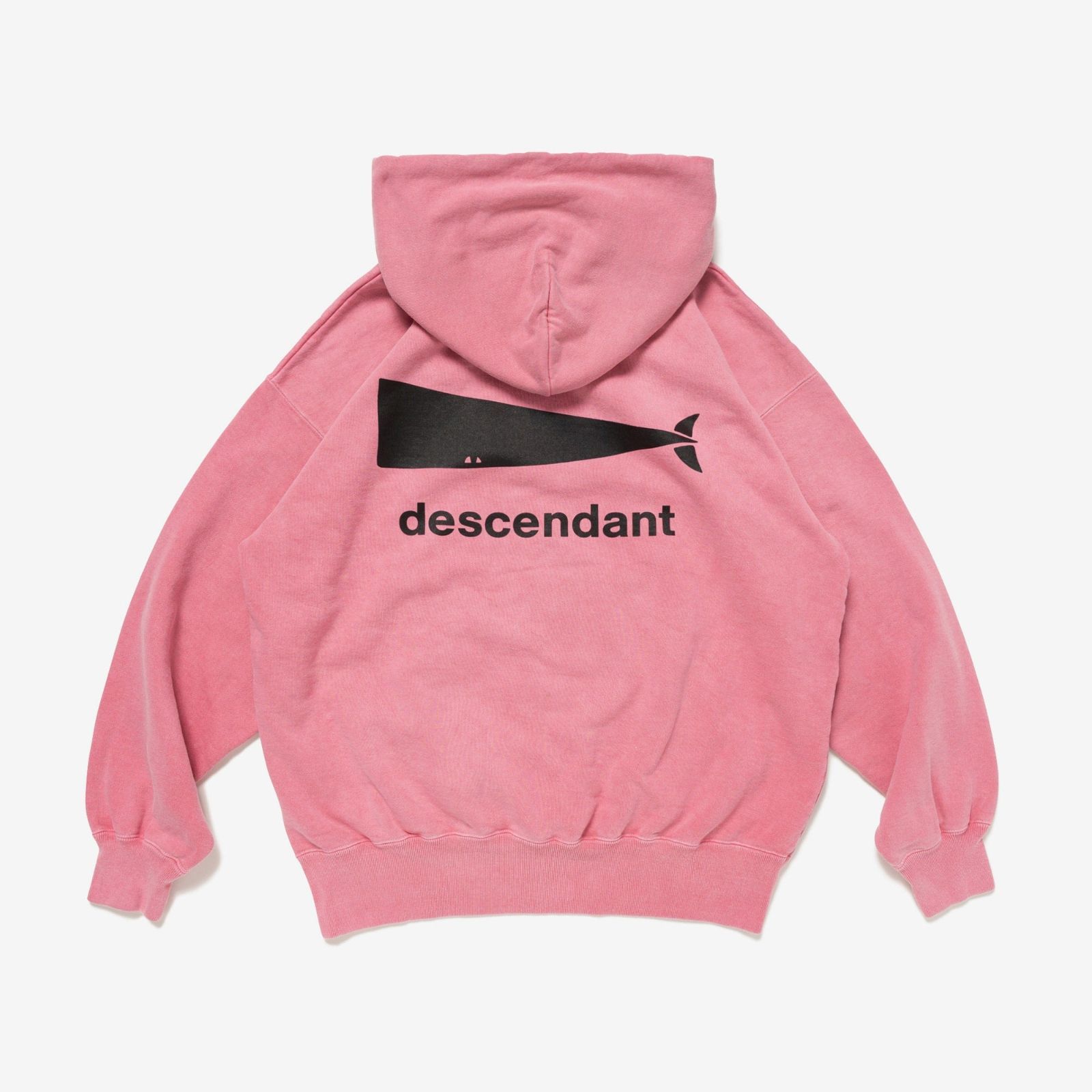 DESCENDANT CACHALOT HOODY PIGMENT DYE パーカー 252ATDS-CSM02 