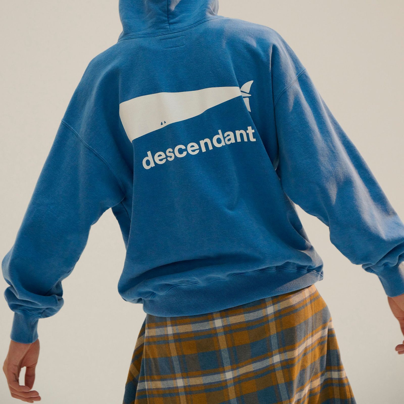 DESCENDANT CACHALOT HOODY PIGMENT DYE パーカー 252ATDS-CSM02 