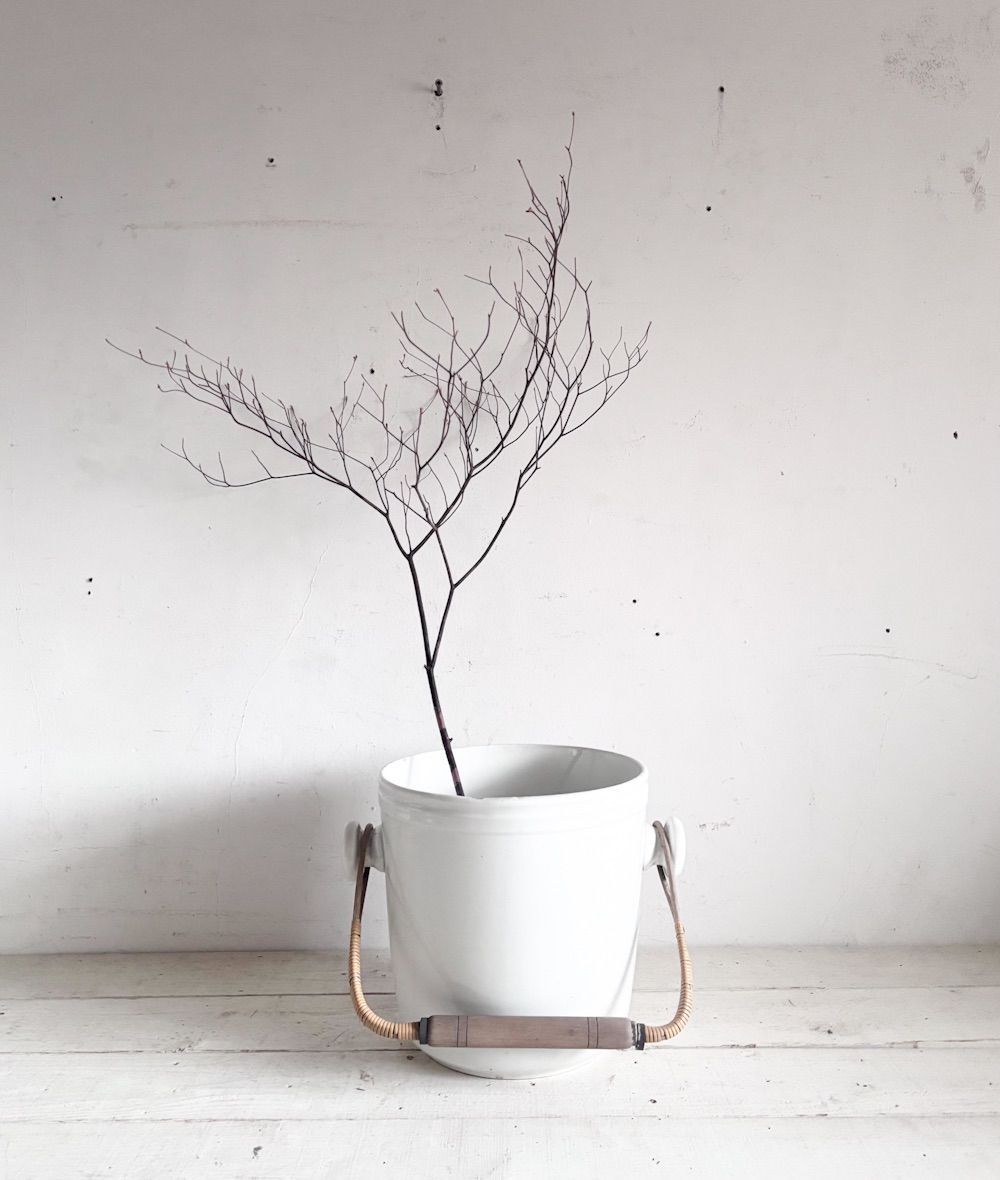 フランスアンティークHBCMクレイユモントロースロップバケツ アトリエカフェインテリアショップコーディネート店舗什器室建築内装空間室内装飾西洋骨董