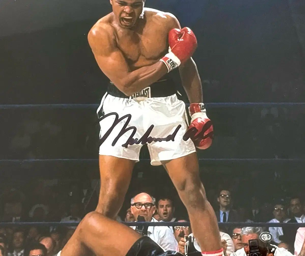 アリ ライセンス販売 ムハンマド サイン入り ボクシング フォト 額縁