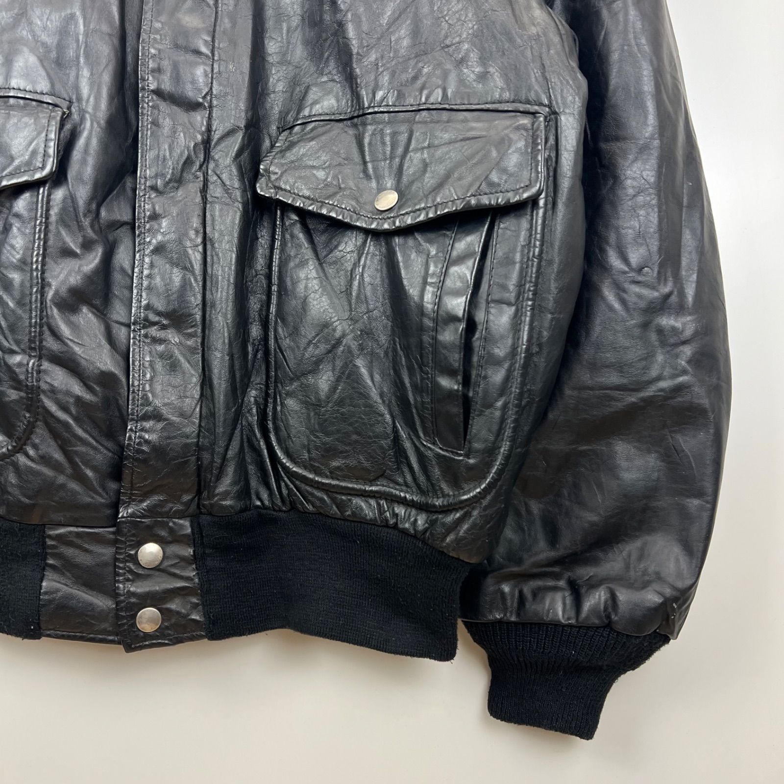 (状態AA) クーパー　COOPER G-1 レザージャケット　42 COOPER(クーパー) 80's G-1フライトジャケット/レザージャケット M