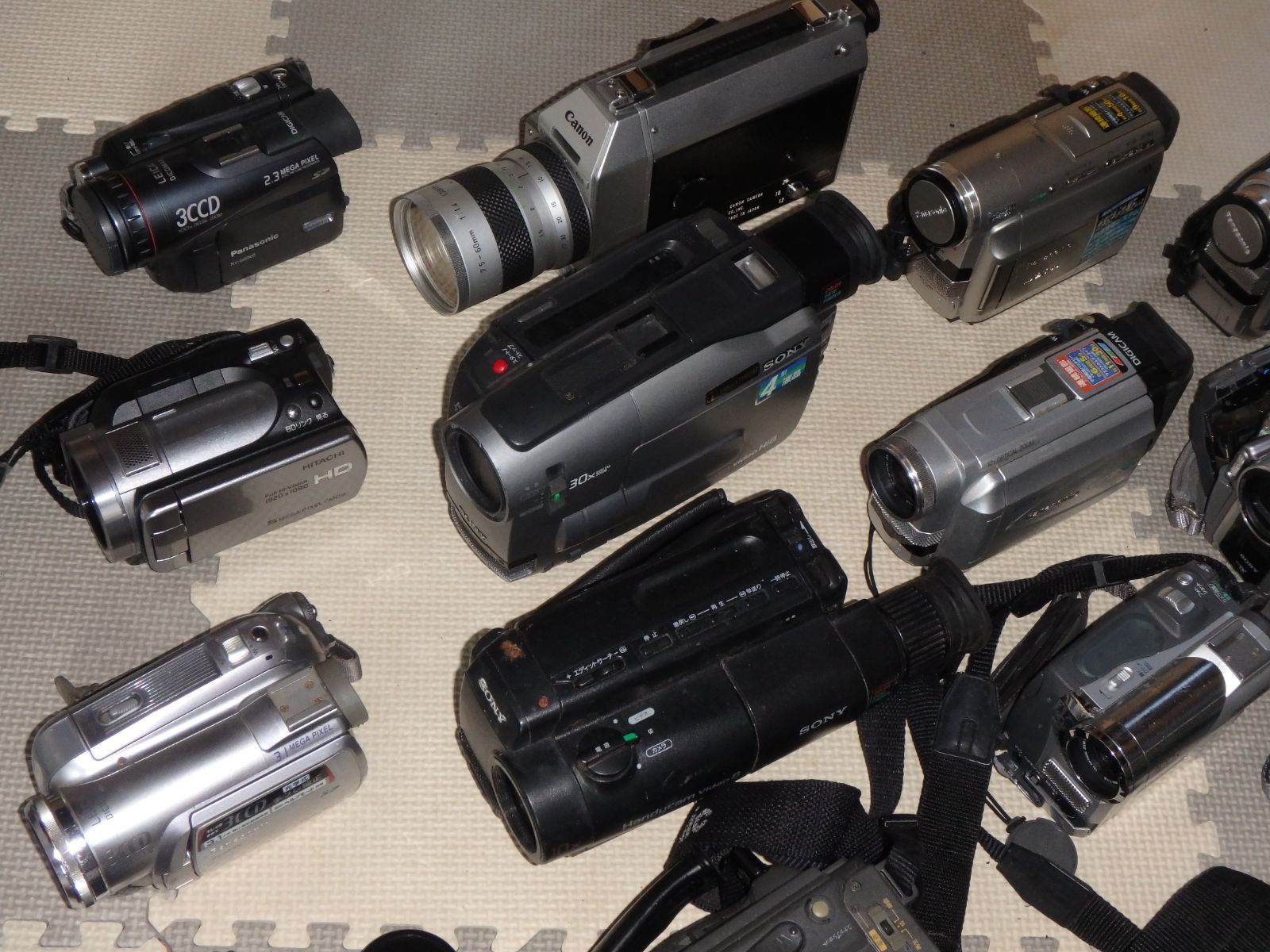 ジャンク ビデオカメラ 30台 まとめて セット