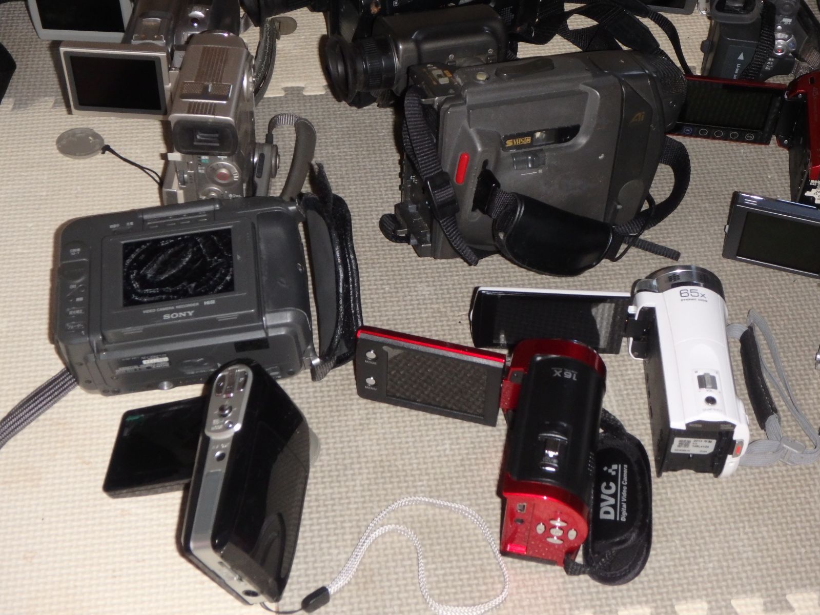 ジャンク ビデオカメラ