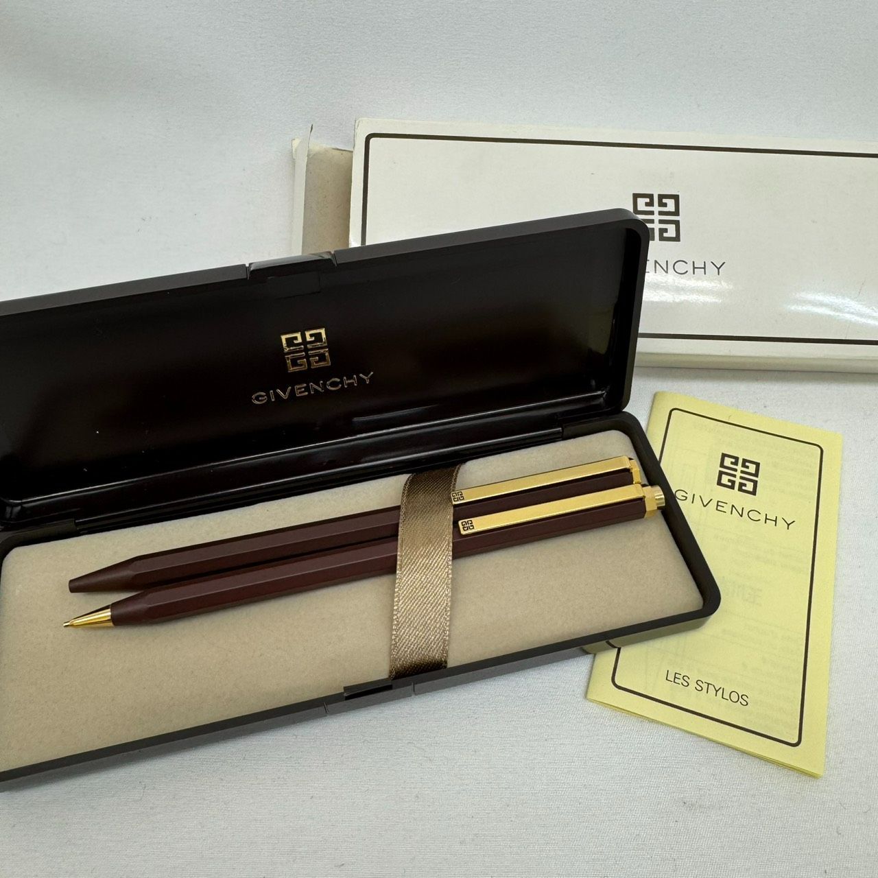 K【箱付き】GIVENCHY ジバンシー ボールペン シャープペンシル セット