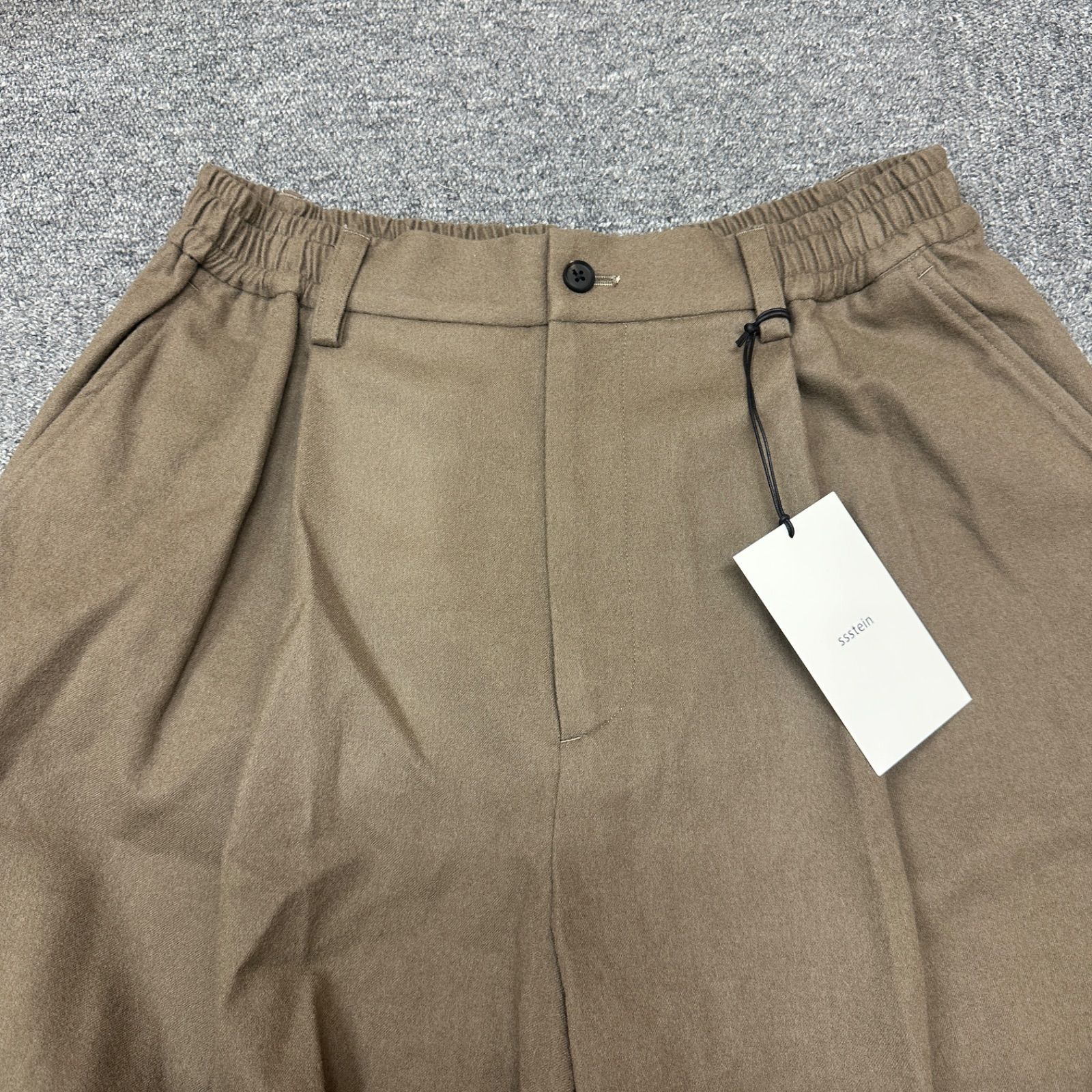 参考上代50600円 未使用品 stein WIDE EASY SHORT TROUSERS ワイド