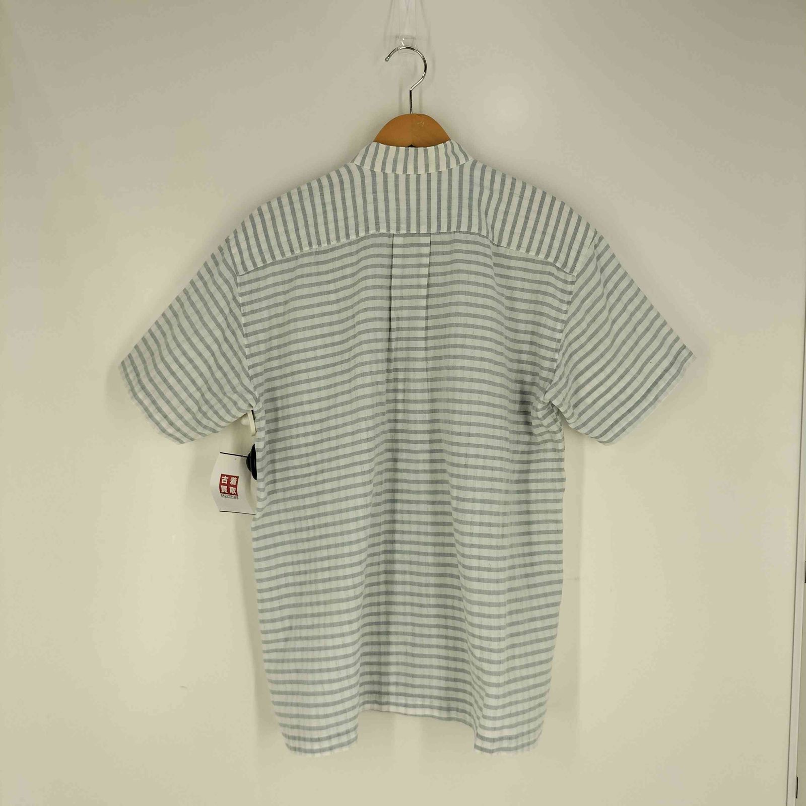 イッセイミヤケメン ISSEY MIYAKE MEN 80S 筆タグ ボーダー ボックス 