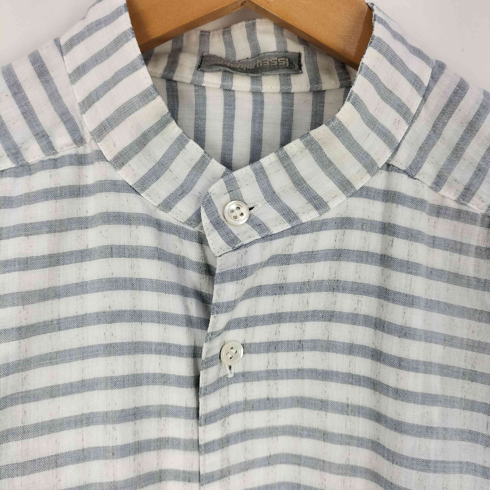 イッセイミヤケメン ISSEY MIYAKE MEN 80S 筆タグ ボーダー ボックス 