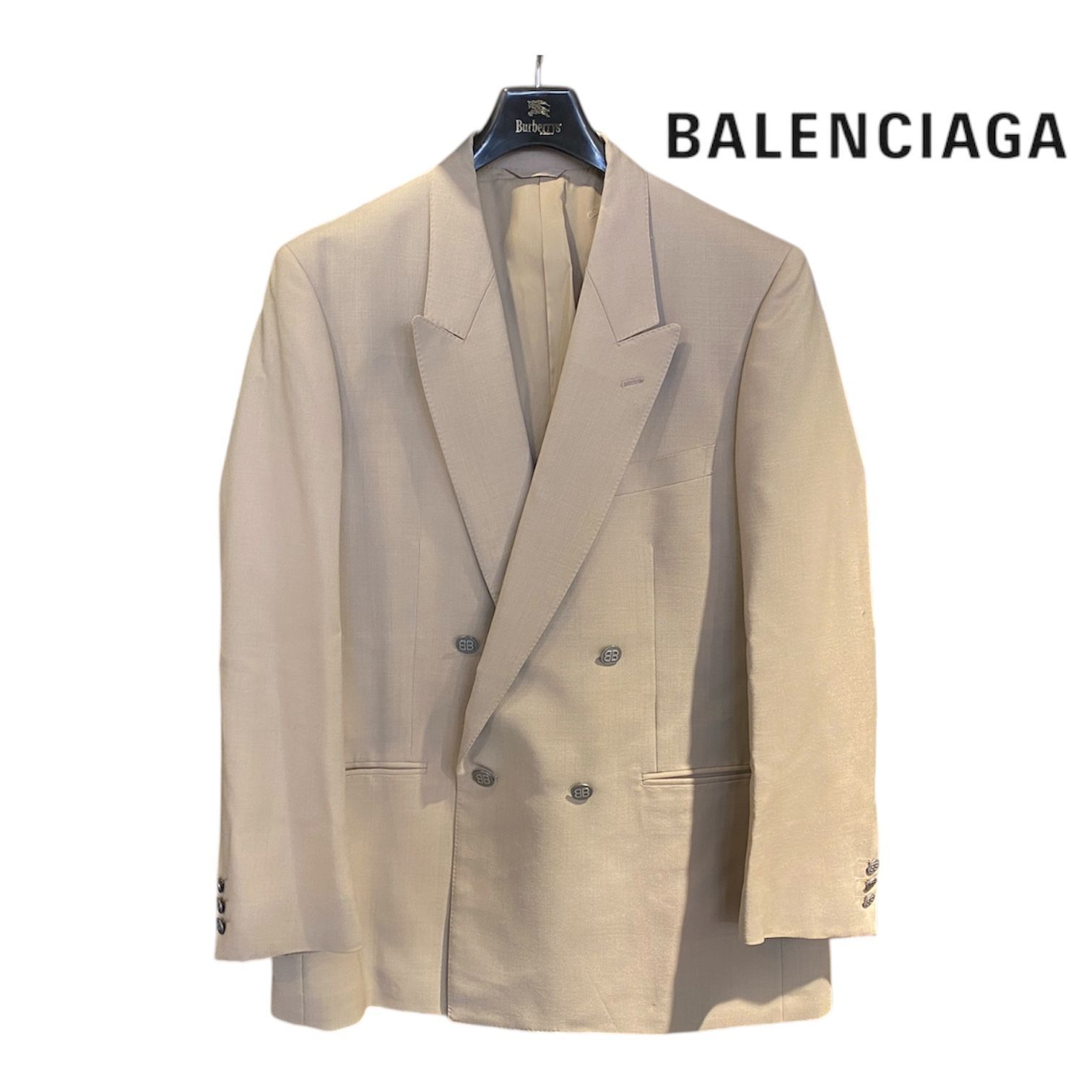 □希少 BALENCIAGA バレンシアガ ジャケット テーラードジャケット