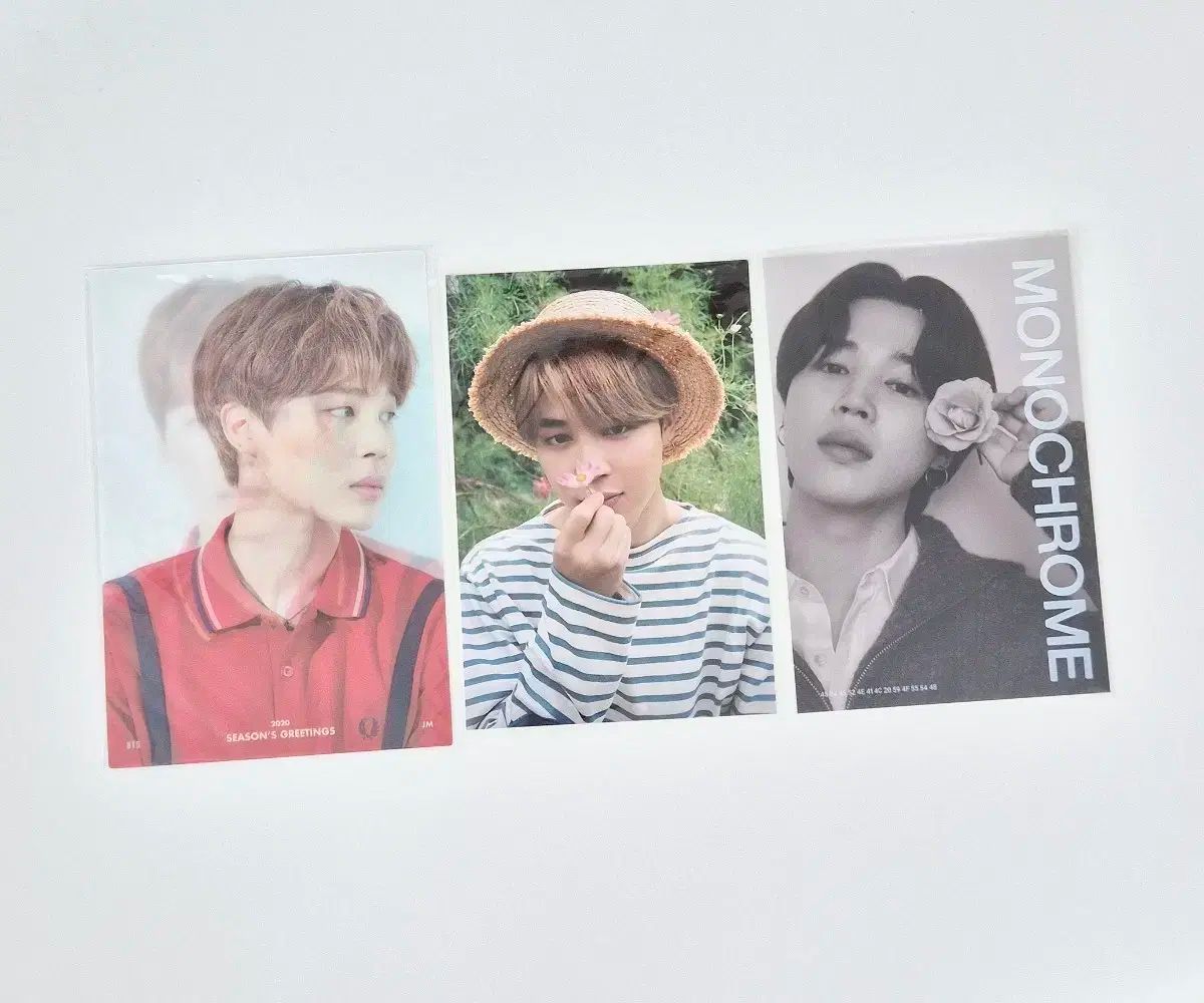 BTS ジミン シーグリ 特典 レンチキュラー はがき プリント写真 トレカ