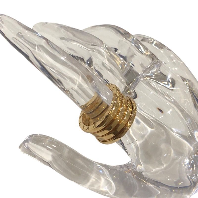  ブルガリ BVLGARI ビーゼロワンリング 4バンド M ゴールド 750 ジュエリー その他 アクセサリー