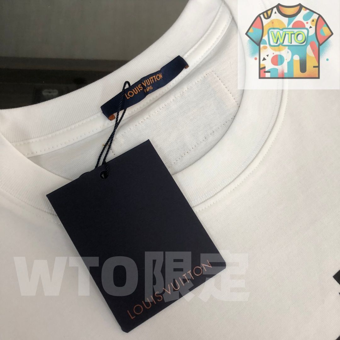  Louis Vuitton 春夏 龍デザインTシャツ WT 0輸入 Tシャツ アパレル キャラクターグッズ