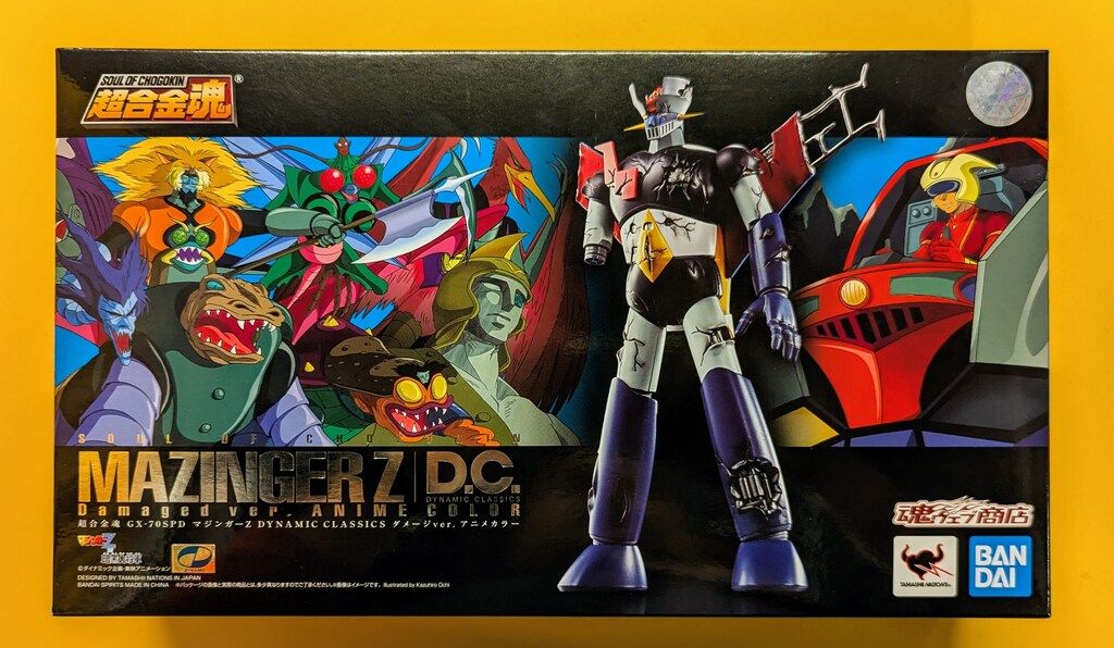 BANDAI SPIRITS 超合金魂 マジンガーZ D.C. ダメージver. アニメ GX-70SPD