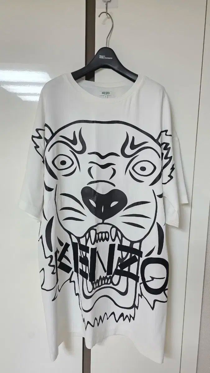 277 KENZO ケンゾー 白 タイガー 半袖 ONE PIECE