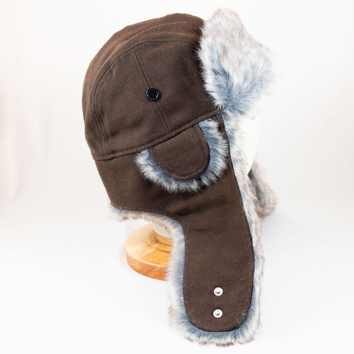 増税でも値上げ一切なし！ ニューエラ ニューエラ New Era® NEW ERA® 帽子 フライトキャップ トラッパー ウール ウォルナット 商品番号 14667620