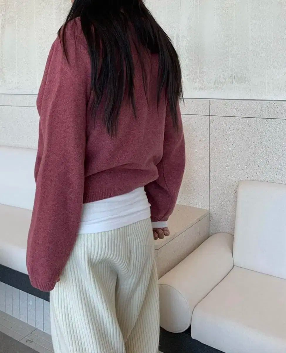 エリース ドゥーナ クロップド カーディガン