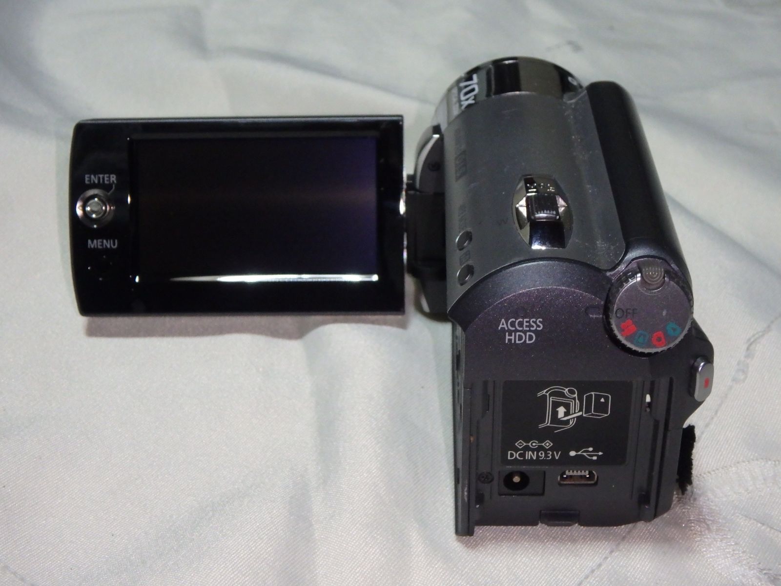 動作品 Panasonic ビデオカメラ SDR-H80 - メルカリ