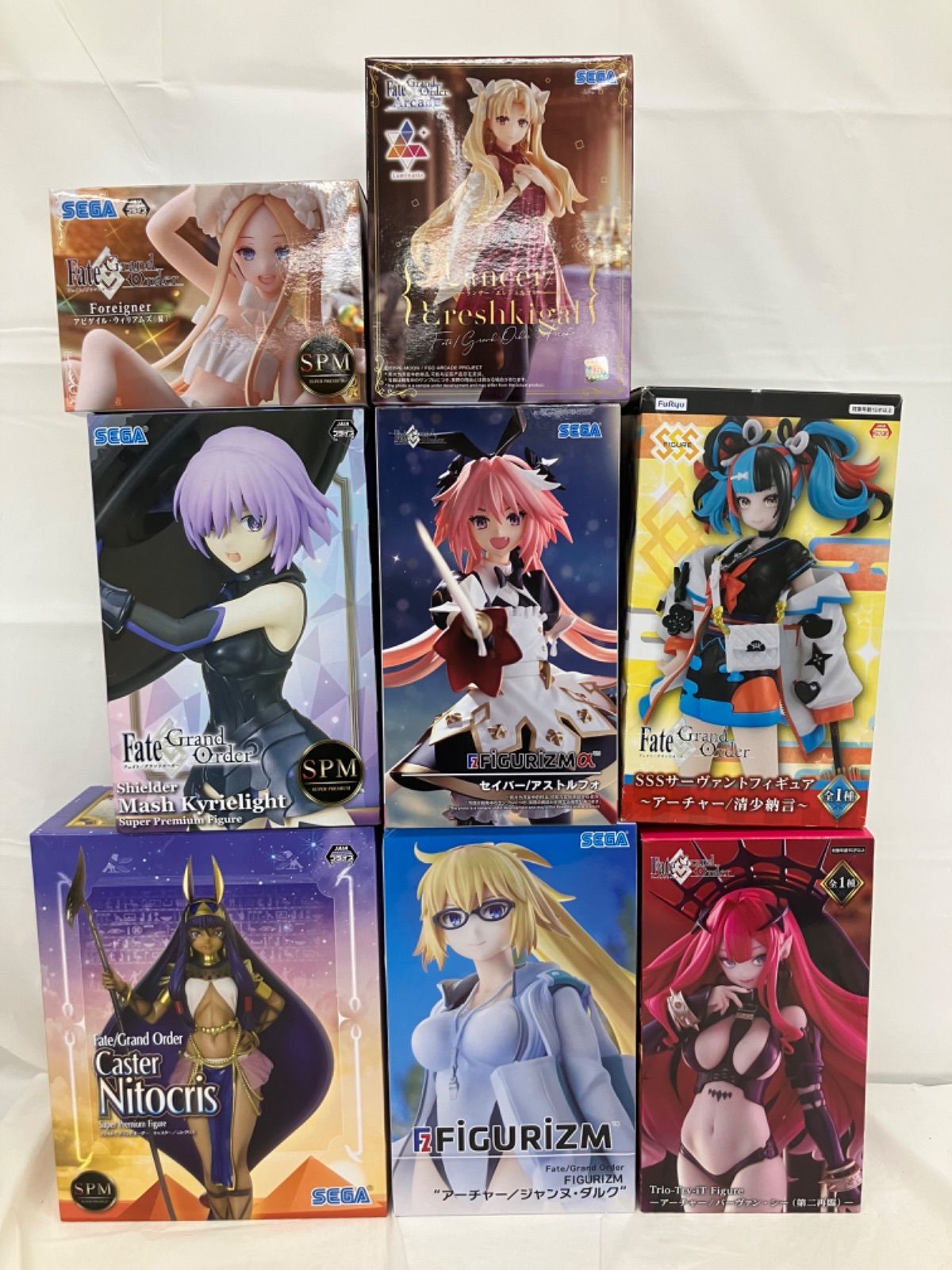 未開封 Fate/Grand Order フィギュア まとめ 8種 8個セット LFJ499