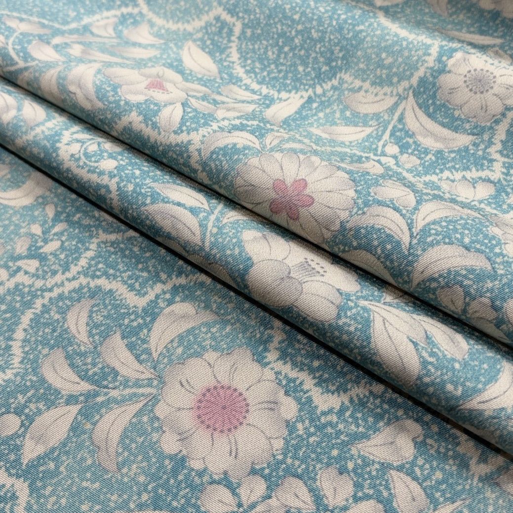 小紋 着尺 反物 1本 正絹 着物まとめ売り 同梱購入歓迎 リメイク用