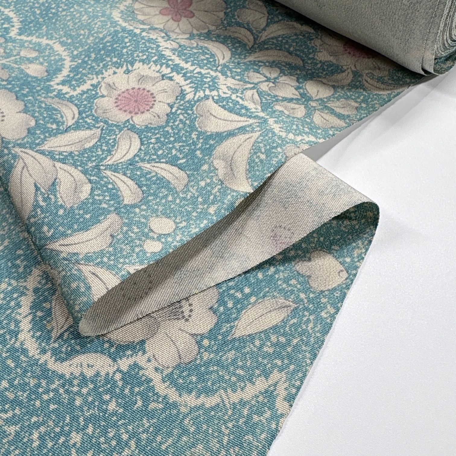 小紋 着尺 反物 1本 正絹 着物まとめ売り 同梱購入歓迎 リメイク用