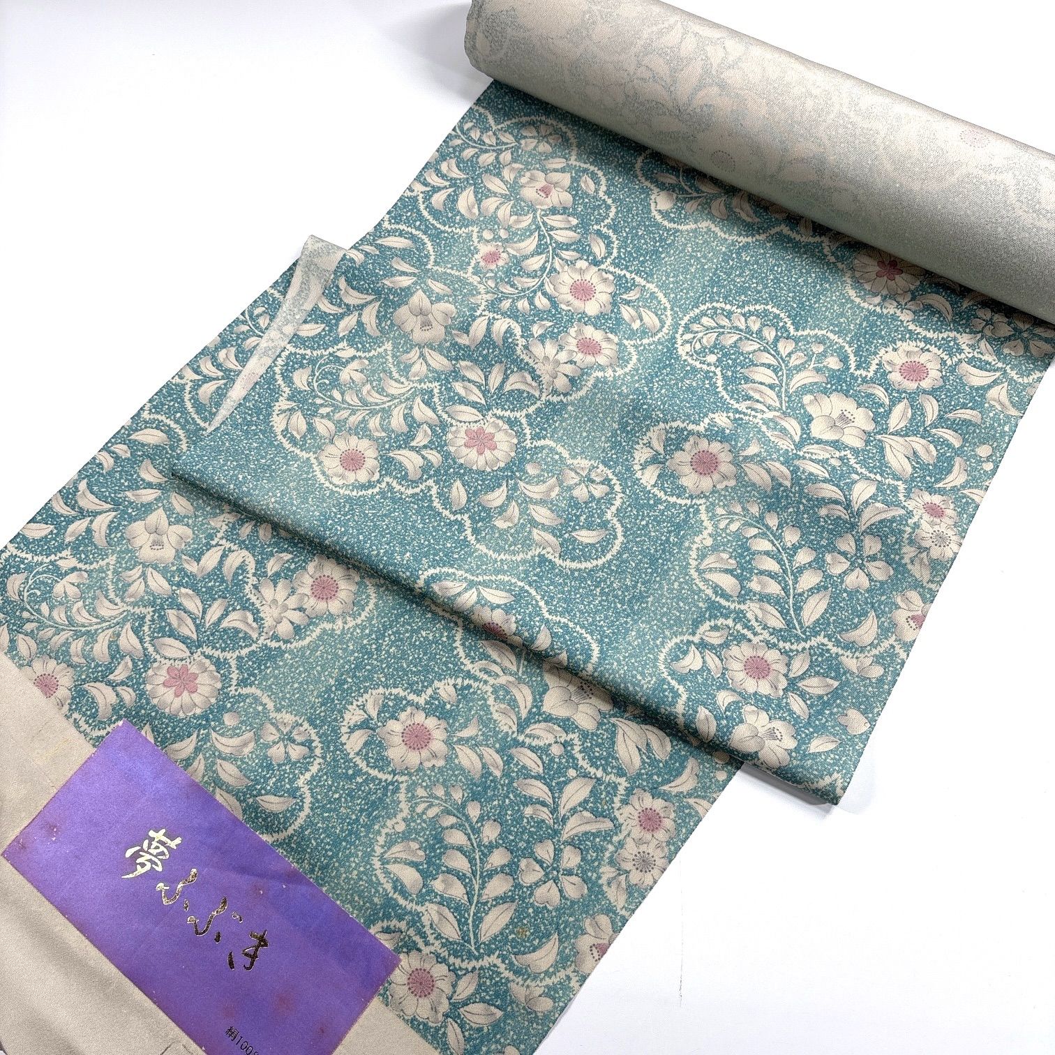 新品★﻿小紋 着尺 反物 リメイク-6 新品☆正絹 小紋 着尺 反物 リメイク-1 - メルカリ