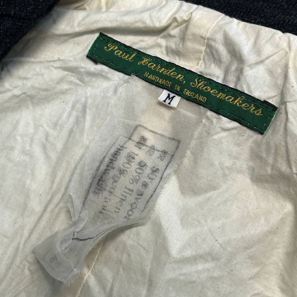 PAUL HARNDEN ポールハーデン Wool Linen Jacket ジャケット ブラック