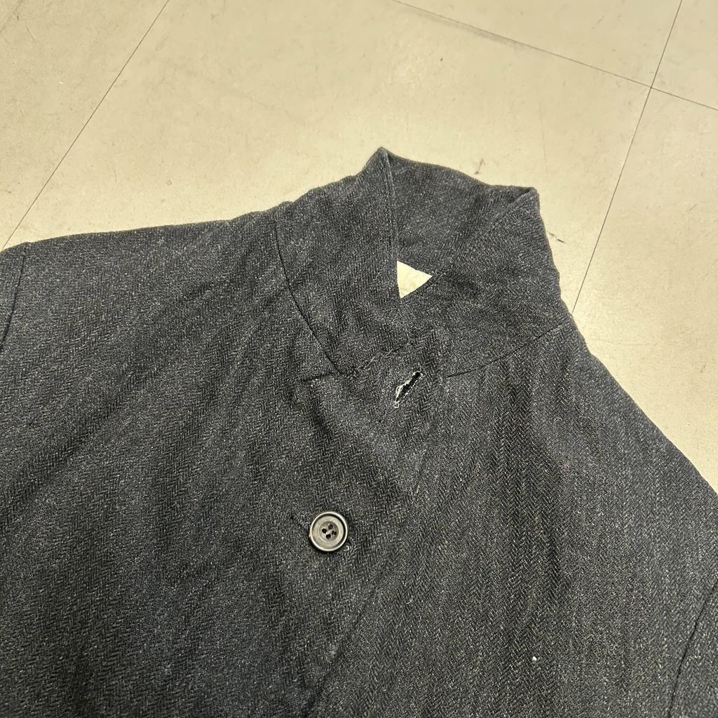 PAUL HARNDEN ポールハーデン Wool Linen Jacket ジャケット ブラック